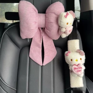 Hoạt Hình Dễ Thương Tựa Đầu Ô Tô Kitty Nơ Gối Ô Tô Cổ Ô Tô Gối Trang Trí Nội Thất Ô Tô Bé Gái