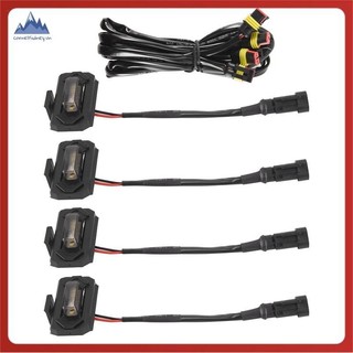 [Cornellsidney.vn] 4 Đèn LED Lưới Tản Nhiệt Trước Cho Xe Toyota Tacoma Raptor TRD Off Road Sport 2020 2021 Đèn Nướng Ngoài
