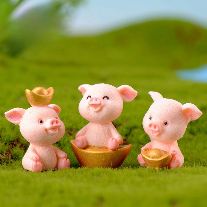 Mô hình heo hồng dễ thương