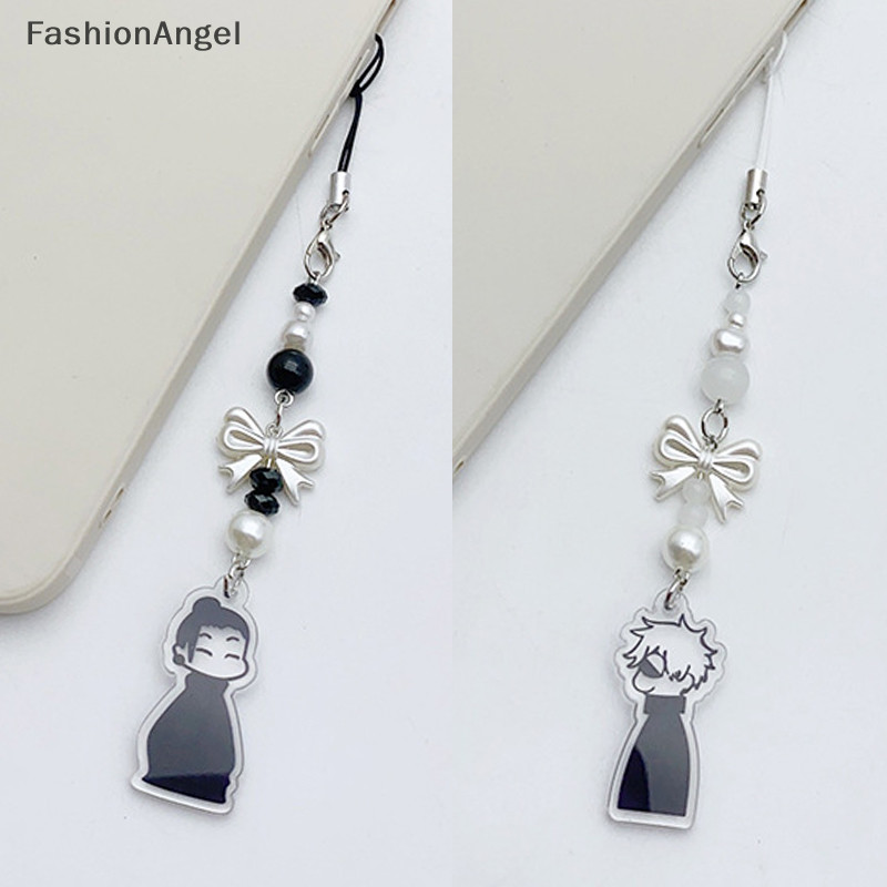 Fashionangel Anime Jujutsu Móc Khóa Cosplay Geto Suguru Satoru Gojo Phù Hợp Với JJK Điện Thoại Quyến Rũ Phụ Kiện Mặt Dây Chuyền Móc Khóa Túi Trang Trí Quà Tặng Trang Sức TH