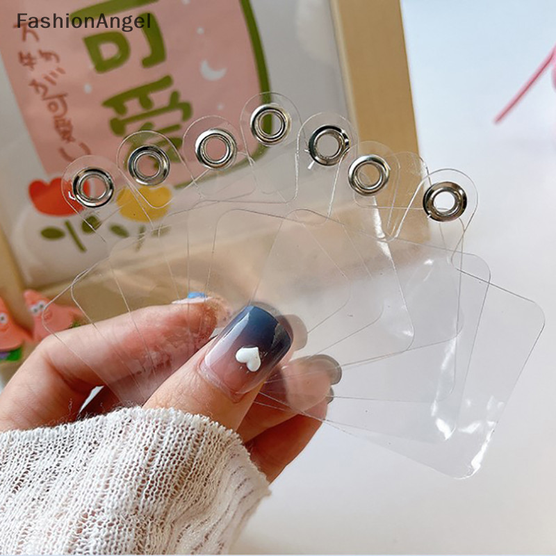 FashionAngel 5 Chiếc Điện Thoại Di Động Dây Miếng Dán Nam Chống Mất Thẻ Cố Định Kết Nối Mặt Dây Chuyền Không Dây Lỗ Trong Suốt Kẹp TH