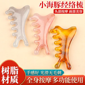 Đầu lược Massage bằng nhựa Đầu lược kinh tuyến