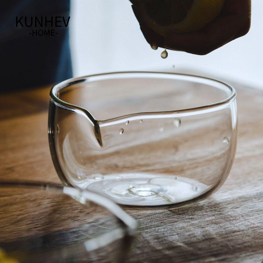 Bát Salad KUNHEV, Bát Thủy Tinh 350 / 600ml Nhật Bản, Bát Sữa Chua Nướng Trong Suốt Trái Cây