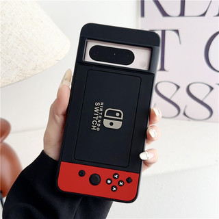 3D Silicone Máy Chơi Game Hình Trang Điểm Thiết Kế Ốp Lưng Điện Thoại Google Pixel 9 8 Pro Pixel 9proXL Gấp