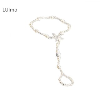 Luimo Ngọc Trai Chân Trần Sandal Mắt Chân Dây Xích Ngón Chân Vòng Đi Biển Vòng Tay Nữ Trang Sức SBS