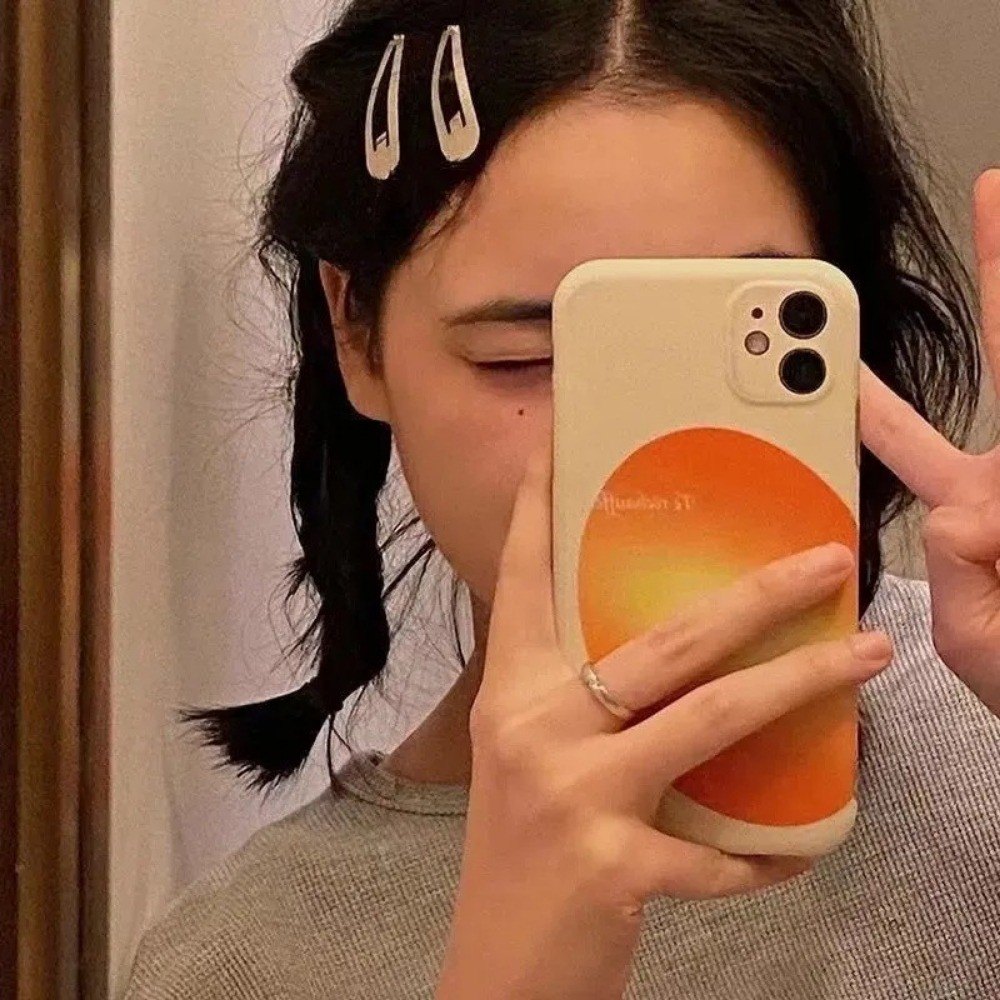 Y2K Sweet Cool Girl Kẹp Tóc - Đế Kẹp Tóc BB Hình Giọt Nước Cho DIY Handmade Kim Loại Barrettes Phụ Kiện Tóc