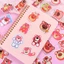 50 Sticker Miếng Dán Hoạt Hình - Gấu Dâu Tây - Dùng Dán Cho Laptop / Notebook / Mũ Bảo Hiểm