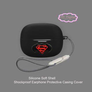 Ốp Tai Nghe Marvel Cho Xiaomi Redmi buds 8 pro Bảo Vệ Tai Nghe Chống Thấm Nước Chống Sốc Silicon Vỏ Mềm Có Nhẫn