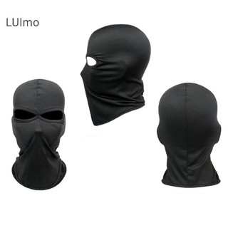 Luimo 2 Lỗ Balaclava Xe Máy Khẩu Trang Moto Mũ Bảo Hiểm Hood Trượt Tuyết Cổ Full Mặt nạ Chống Gió Mặt nạ Biker Nam SBS