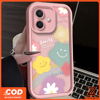 Ốp lưng cho OPPO Reno 13F 5G Reno 13 Pro Reno12 F 5G Reno12 Pro Reno11 F Reno 11 Reno 10 Reno 8T Reno 8Z Reno 7Z Reno7 Reno8 Reno5, hình ngôi sao nụ cười đơn giản, chống sốc, TPU cho điện thoại di động