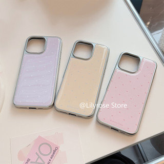 Ốp lưng hình trái tim tình yêu đơn giản iPhone 13 14 15 16 Pro Max Apple iPhone Case Phong cách Hàn Quốc Cô gái ngọt ngào