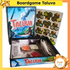 Boardgame Taluva Trò chơi xây dựng làng trên đảo Tigar