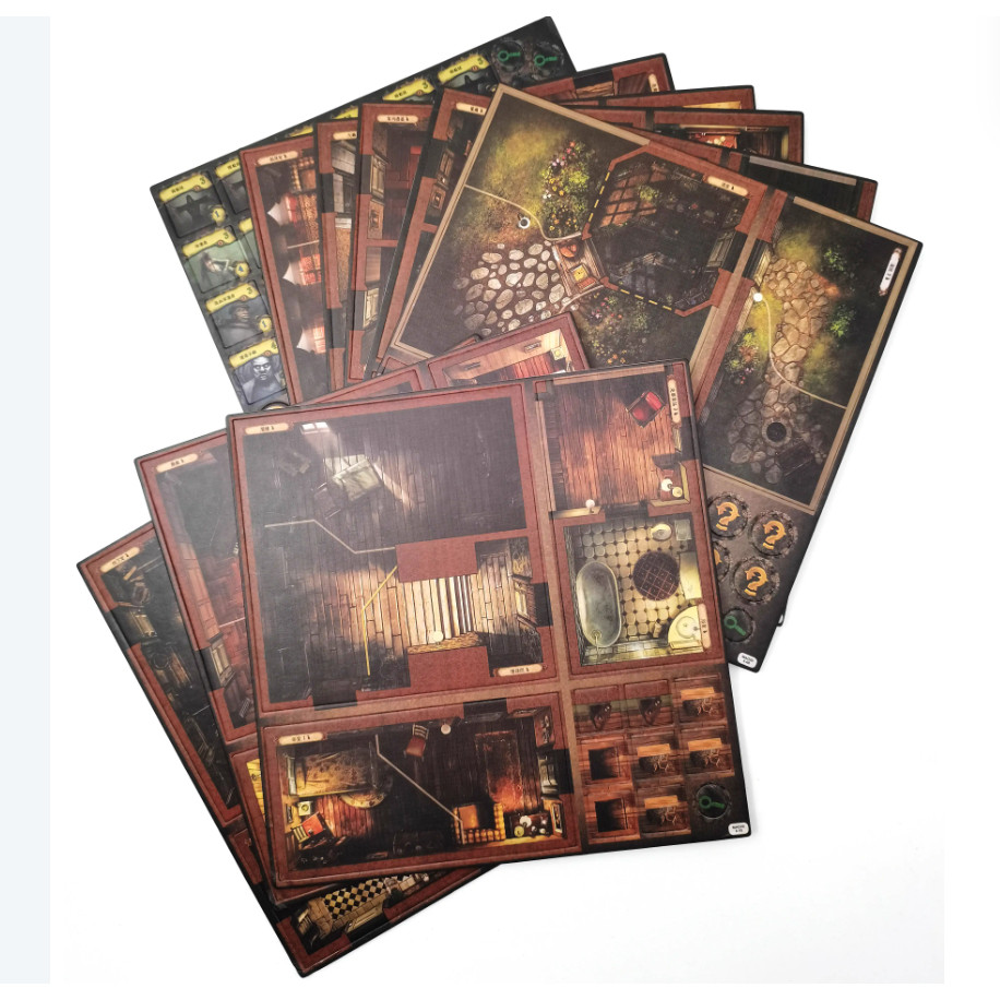Boardgame Mansions of Madness bản Trung Engsub Tigar