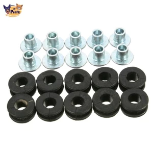 10x Xe Máy Cao Su Grommets Bộ Dành Cho Xe Honda Yamaha Cho Suzuki Kawasaki Fairing