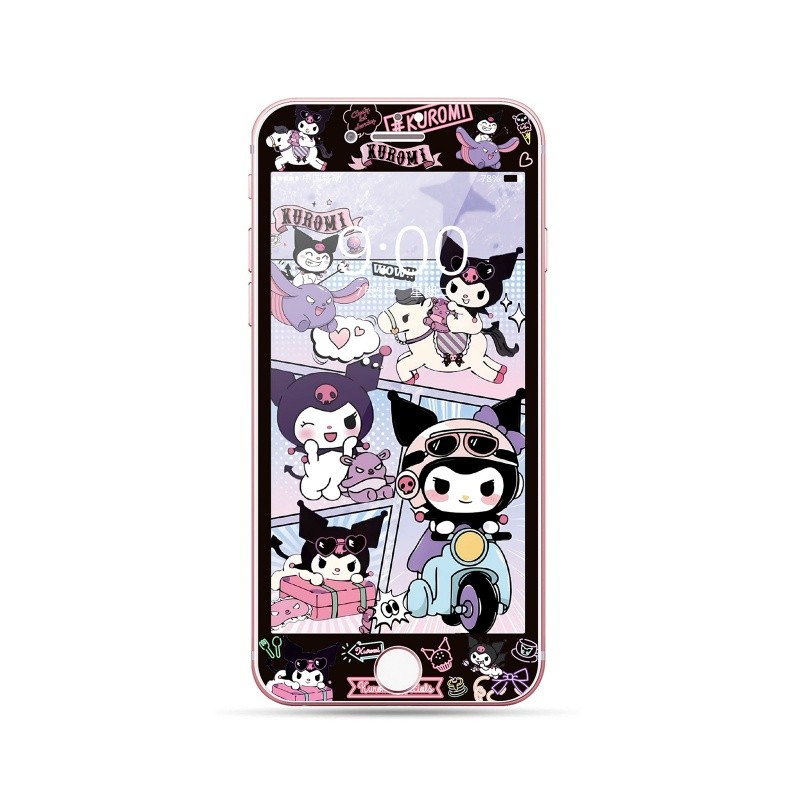 3d 9H Phim Hoạt Hình Bảo Vệ Màn Hình 4.7 5.5 inch Kính Cường Lực Cho iphone 5 5s 4 4s se 6 6s 7 8 plus se2 se3