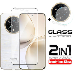 Realme 14 Pro 14 Pro + 5G Bảo vệ màn hình 2 trong 1 + Bảo vệ ống kính Full Cover Realme 14Pro + 14 Pro Plus Kính cường lực bảo vệ phim có Camera Flim