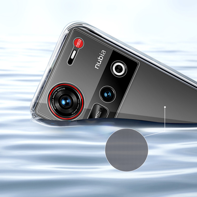 Ốp Điện Thoại Siêu Mỏng Trong Suốt Mềm Mại Cho ZTE Nubia Z70 Ultra 5G 6.85 "NX733J NX736J Ốp Lưng TPU Silicon Trong Suốt Mỏng Chính Hãng