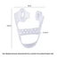 AFTEROF 1 Cặp Dây Căng Thẳng Chuyển Đổi Ngón Tay Cái, Huấn Luyện Dụng Cụ Tách Ngón Chân Silicon, Dây Tập Thể Dục Phục Hồi Ngón Chân Dây Co Giãn