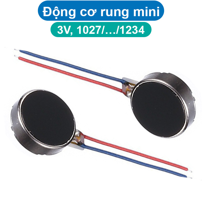 Motor rung mini 3V DC (Động cơ rung 3V) | Shopee Việt Nam
