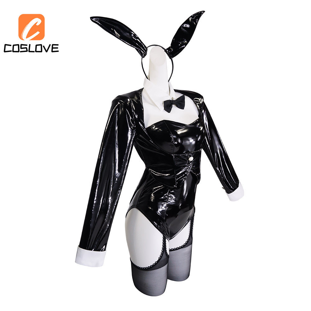 Anime Darling Marin Kitagawa Bunny Girl Cosplay Trọn Bộ Trang Phục Phù Hợp Với Người Phụ Nữ Màu Đen Áo liền quần Cô Gái Dễ Thương Đầm Dự Tiệc Trang Phục Đồng Phục