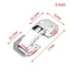 Bản lề tủ NOTE1, Bản lề lò xo 90 độ ẩn, Đóng mềm không ồn Không cần khoan trước Bộ đệm giảm chấn giấu trong nhà