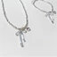GODD Thời Trang Vòng Cổ Choker Nơ Dây Xích Vòng Cổ Cổ Trang Sức Thời Trang