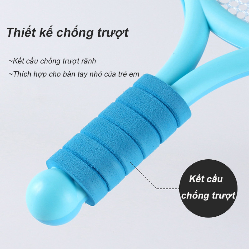 Bộ vợt cầu lông trẻ em Bộ vợt tập luyện ngoài trời trong nhà dành cho trẻ em Trò chơi tương tác giữa cha mẹ và con cái