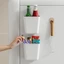 Hộp đựng đồ treo tường - Dụng cụ sắp xếp nhà bếp trong phòng tắm - Hộp đựng đồ - Hộp đựng bút mỹ phẩm - Ins, Chống bụi, Không đục lỗ, Chống ẩm - Hộp đựng đồ trang sức