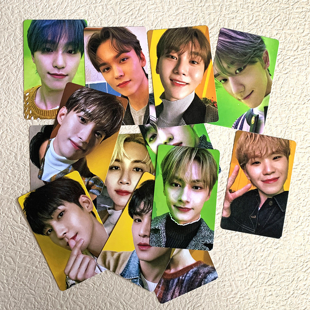 5-13 Chiếc SEVENTEEN Lomo Cards 17 Ở Đây HEAVEN FML UMS Ainochika Photocards S.Coups Hoshi JOSHUA JEONGHAN Vernon HOSHI WONWOO WOZI DK MINGYU The8 Dino Bưu Thiếp Nhanh YM