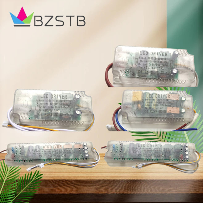 Bộ nguồn điều khiển ba màu LED BZSTB, Vùng đổi sáng ba màu, 8-24W, 18 ...