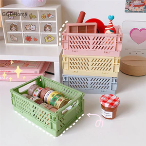 Hộp đựng mỹ phẩm để bàn Gcdhome có thể gập lại HOT