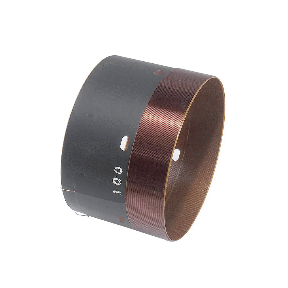 1 Chiếc 100 Mm Loa Loa Loa Loa Cuộn Dây Giọng Nói 1600W Max 18 Inch Loa Siêu Trầm Bass Bộ Phận Sửa Chữa Với Bên Ngoài 2 Lớp Dây Đồng Sợi Thủy Tinh Cựu