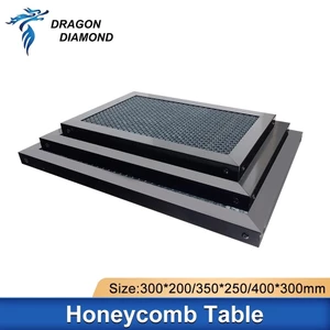 Bàn làm việc tổ ong Laser K40 Series 300 * 200mm / 350 * 250mm Kích thước cho Co2 DIY Thiết bị Laser Một phần cho tổ ong Laser có thể tùy chỉnh