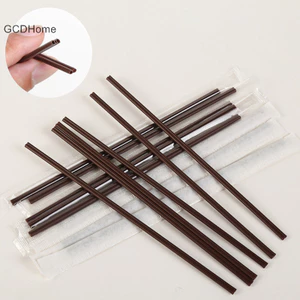 Gcdhome 100 Chiếc Cà Phê Khuấy Gậy Dùng Một Lần Nhựa Ba Lỗ Cà Phê Ống Hút Khuấy HOT
