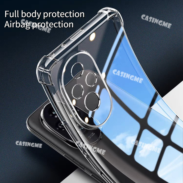 Honor 200 5G 200Pro 2024 Trong Suốt Túi Khí Trong Suốt Cho Honor200 200Honor Honor 200 Pro 5G 200Pro 4G 2024 Ốp Lưng Silicon Chống Sốc Ốp lưng Mềm