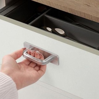 Tay cầm ngăn kéo DAYBREAK, Dụng cụ sắp xếp tay cầm tủ quần áo dán đa năng, Tay nắm cửa bền bằng nhựa tự dính Cửa trượt