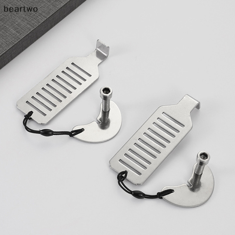 < Beartwo > Khóa cửa an ninh không thủng Chốt an toàn Khóa kim loại Phòng gia đình Khách sạn Du lịch Công cụ chống trộm đẹp