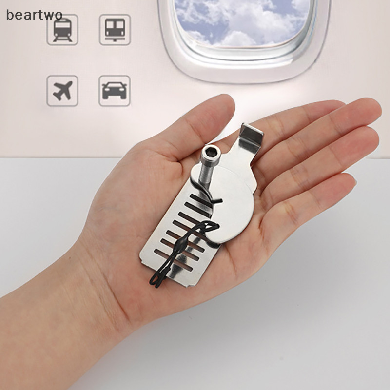 < Beartwo > Khóa cửa an ninh không thủng Chốt an toàn Khóa kim loại Phòng gia đình Khách sạn Du lịch Công cụ chống trộm đẹp