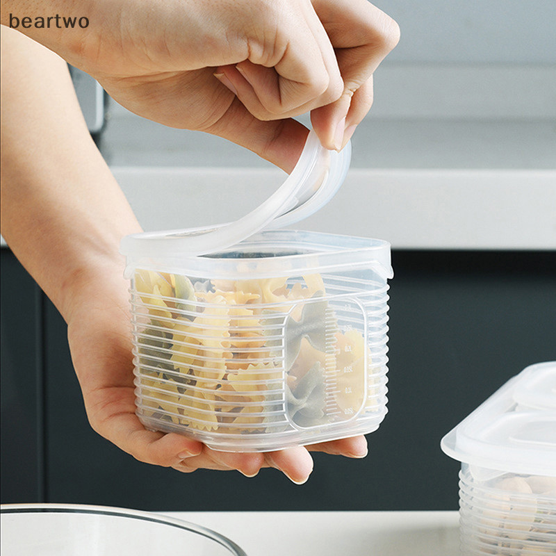 < Beartwo > 1 Hộp Đựng Tủ Lạnh Đựng Rau Quả Giỏ Đựng Nước Trái Cây Có Nắp Đẹp