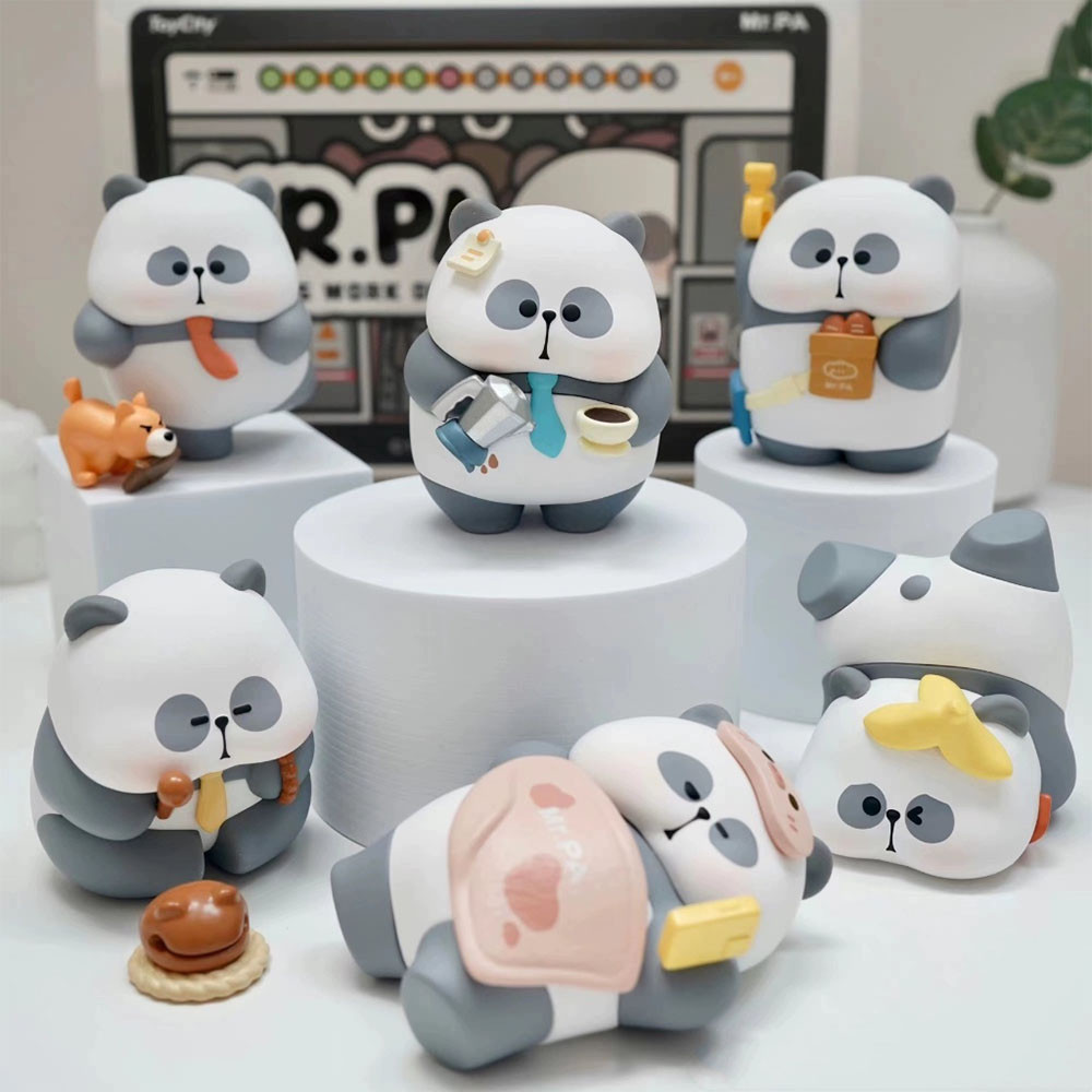 Blindbox Mr.Pa - Mô hình phấn mù hộp mù gấu trúc Mr.Pa Búp Bê Hình Gấu ...