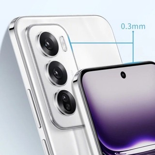 Ốp Lưng Cho OPPO A3X Reno 12 11 Pro 11F A60 A79 A18 A38 A78 A58 5G Ốp Lưng Đơn Giản Mỏng Mềm TPU Trong Suốt Vỏ Điện Thoại Trong Suốt