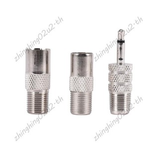 Cần Ăng Ten 3.5mm Bộ Chuyển Đổi Đài FM Ăng Ten Thay Thế Kính Thiên Văn Vít Loại F Nam Cắm Kết Nối AV Stereo Thu