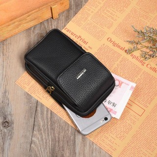 Gói thắt lưng FEASTLY Bum, Túi thắt lưng nam chống thấm nước bằng da PU, Túi đựng điện thoại thoải mái thể thao du lịch