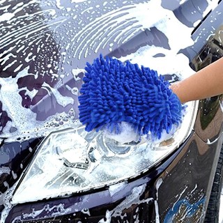 găng tay rửa xe sợi microfiber chuyên dùng lau rửa xe hơi,xe máy ô tô vệ sinh nhà cửa SUNND