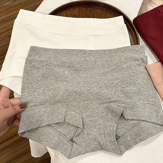 Hui Nguyên Chất Cotton Quần Lót Nữ Kháng Khuẩn Cotton Graphene Đáy Giữa Cao Thoáng Khí Nữ Size Lớn Boxer Nữ