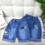 quần short jean bé trai 20-35kg, quần bò ngố bé trai HÀN QUỐC cao cấp, quần ngố bé trai 5 6 7 8 9 tuổi