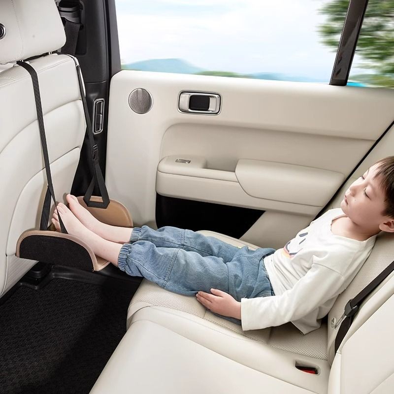 Xe Phía Sau Ghế Chân Hỗ Trợ Trẻ Em Người Lớn Dài Độn Còn Lại Bàn Đạp Du Lịch Tự Lái Ô Tô Kinh Doanh Còn Lại Ghế Tựa Lưng Treo Đệm