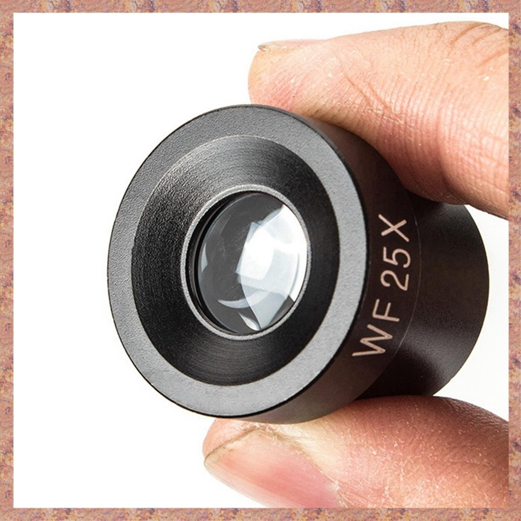 Thị kính hiển vi WF25X Tầm nhìn rộng 12mm cho kính hiển vi sinh học cổng gắn 23,2mm (R F C V)