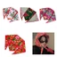 Treeling Hoa Bandana Khăn Trùm Đầu Turban Mũ Đội Đầu Cho Ngoài Trời Họa Tiết Hoa Sáng Tạo Năm Mới Khăn Tóc Quấn