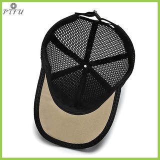 PTFU Mùa Hè Nam Lưới Bóng Chày Chắc Chắn Snapback Nhãn Dính Sunhat Ngoài Trời Thoáng Khí Hip Hop Mũ Bóng Chày Casquette Mới